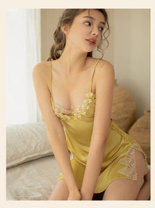 Nightdress | silky vintage nightgowns | Slip dress en satin |  retro style nightwear